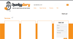 Desktop Screenshot of hunkydoryrepair.com